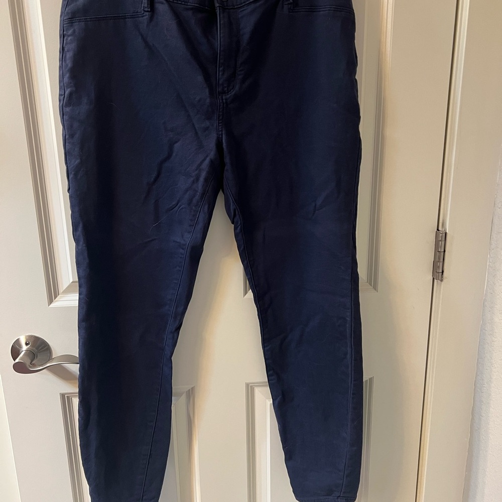 GAP Women's Navy Chinos
